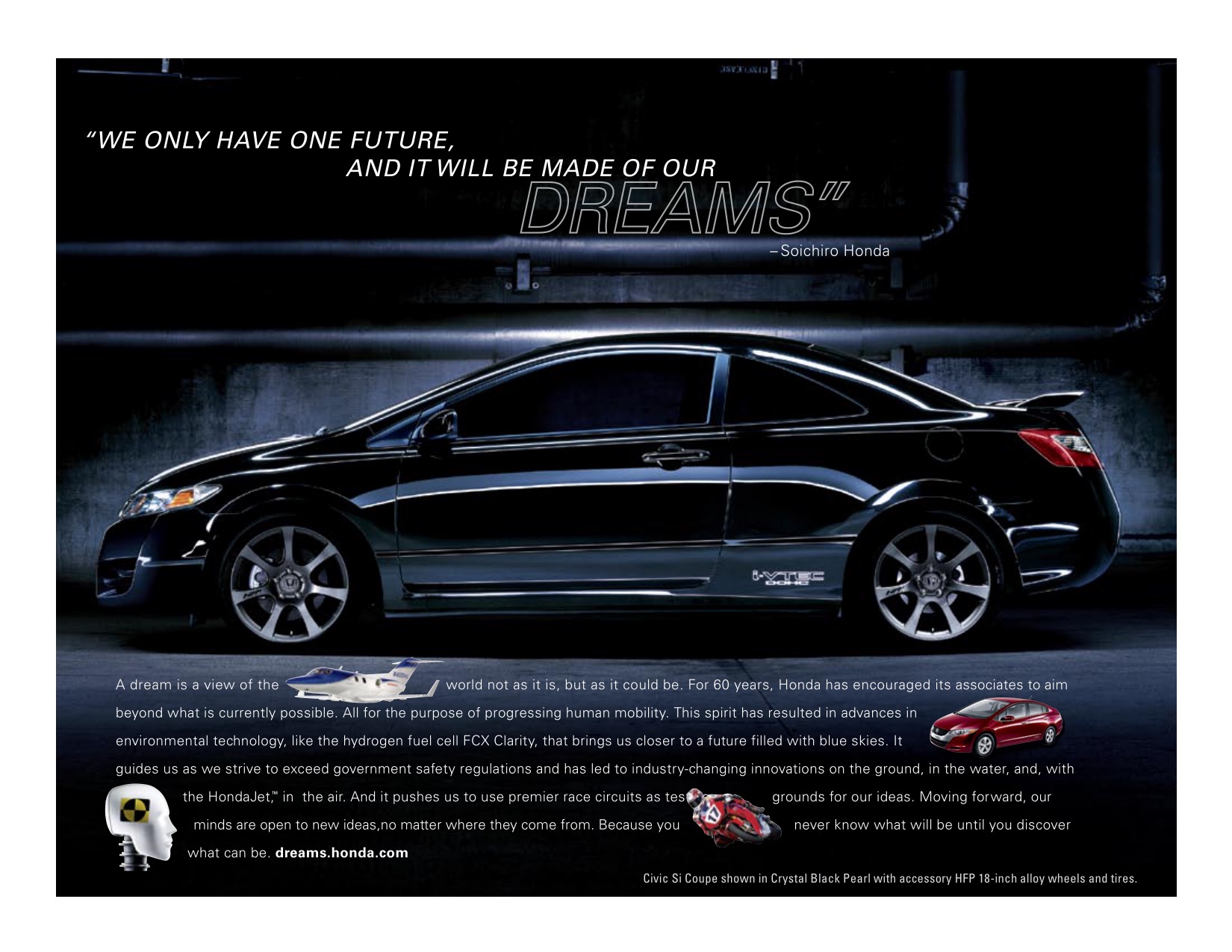 2009 Honda Civic Coupe Brochure Page 7